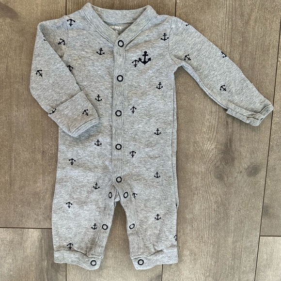 Carter’s newborn baby boy footless footies like new - Picture 3 of 5